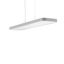TRIONA rectangle, 101 W, 12700 lm, 840, silver, DALI Pendant luminaire thumbnail 2