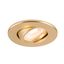 UNIVERSAL DOWNLIGHT cover, for downlight IP20, pivoting, round, gold matt thumbnail 2