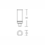 LUPALO Scandia, 14 W, 1650 lm, 740, anthracite, DALI Pole top luminair thumbnail 4