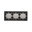 Dimmer for dimmable LED's, rotary-push, 1 pole, 230V, module, 2W÷200W, matt aluminum thumbnail 2