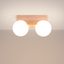 Ceiling lamp BULBO 2 natural wood thumbnail 3