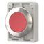 M30I-FD-R Pushbutton, RMQ-Titan, flat, momentary, red, blank, Front ring stainless steel thumbnail 3