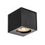 ALTRA DICE WL-1, indoor surface-mounted wall light, QPAR51, black thumbnail 1