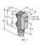 Photoelectric Sensor Retroreflective Sensor with Polarizing Filter   VS3RP5XLPQ thumbnail 1