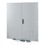 XLSD3D1610 Section door, ventilated IP31, two wings, HxW = 1600 x 1000mm, grey thumbnail 4