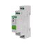 Bistable relay, DIN rail mount, with inrush relay 160A/20ms with pushbutton; BIS-411B-LED thumbnail 1