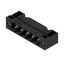 PCB plug-in connector, male header, Flange, THT/THR solder connection, 5.08 mm, Number of poles: 5, 90°, Solder pin length (l): 3.2 mm, tinned, black, Box thumbnail 3