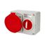 Socket 32A/400V 5-pole IP67 block. 6h thumbnail 2