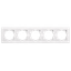 Linnera-Rollina Five Gang Frame White thumbnail 1