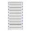 Distribution board insert KVN 60mm, 4-39K, 10-rows thumbnail 2