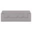 End and intermediate plate 2.5 mm thick gray thumbnail 2