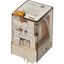 Rel. 3CO 6A/230VAC/AgCdO/Bifurcated contacts/Test button/Mech.ind (60.13.8.230.2040) thumbnail 3