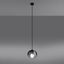 HANGING LAMP TULOS 1 BLACK E27 1X60W IP20 thumbnail 2