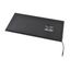 Safety mat black with 1-cable, 750 x 250 mm dimension UMMA7031M thumbnail 1