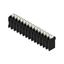 Printed circuit board terminals, 3.81 mm, Number of poles: 14, 180°, Solder pin length (l): 1.5 mm, black, PUSH IN with actuator, Clamping range, max. : 1.5 mm², Tube thumbnail 4