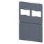 SIVACON, floor, with cut-outs for flanges, IPXX, D: 1000 mm, W: 600 mm thumbnail 2