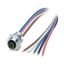 SACC-E-M12FSL-4FE-M16XL/0,2 - Device connector front mounting thumbnail 3