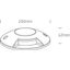GREY IP67 SURFACE GROUND WW 6W 230V thumbnail 3