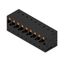 Printed circuit board terminals, 10.00 mm, Number of poles: 9, 90°, Solder pin length (l): 5 mm, black, PUSH IN without actuator, Clamping range, max. : 16 mm², Box thumbnail 2