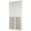 XTSZRV4-W1000 Rearwall, ventilated, HxW=2000x1000mm, IP42, grey thumbnail 1