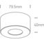 BLACK LED 7W WW 40deg 230V DIMMABLE thumbnail 3