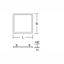 Recessed frame L 622 B 622 H 2 colour: white thumbnail 4