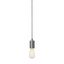 FITU pendant, A60, round, brushed aluminium, max. 60W thumbnail 1