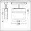 CROSSIGN 110 P TEC-GP E3BC WH - Escape sign luminaire thumbnail 2