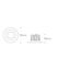 WHITE 7W CCTV IP20 60deg 230V thumbnail 2