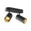 ASTO TUBE, ceiling-mounted light, cylindrical, GU10, 2x max. 10 W, black thumbnail 4