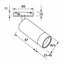 5mm Magnetic Track Spotlight 8W 24V 4000K  8°-60° CRI 97 White thumbnail 2