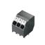 Printed circuit board terminals, 3.50 mm, Number of poles: 5, 135°, Solder pin length (l): 3.5 mm, black, PUSH IN with actuator, Clamping range, max. : 1.5 mm², Tube thumbnail 3