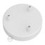 Cylindrical metal 3-hole ceiling rose kit thumbnail 2