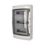 Cabinet ACQUA 3942-TTB, 42TE, 565x326x150mm, transparent plastic door, IP65 thumbnail 2