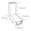 WHITE CEILING CORNER FOR 38152R 10W WW 120deg 230V thumbnail 4