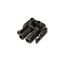Coupler 2-p socket, blk thumbnail 2