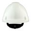 3M™ Hard Hat, Uvicator, Ratchet, Ventilated, Plastic Sweatband, White, thumbnail 7