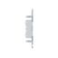 Light push button, 10AX, black thumbnail 1