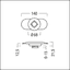 SUSP DOT28 PLASTERBOARD SET - Mounting kit thumbnail 2