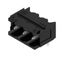 PCB plug-in connector, male header, Dovetails for fixing blocks, THT solder connection, 5.08 mm, Number of poles: 3, 90°, Solder pin length (l): 4.5 mm, tinned, black, Box thumbnail 2