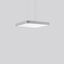 TRIONA square, 51 W, 6400 lm, 840, silver, DALI Pendant luminaires, L  thumbnail 1