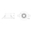 LEDSpotRA-Chiara-E 6W-840-36D-AL thumbnail 4