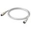 Cable with connectors on both cable ends, Smartclick M12 straight sock XS5W0006B thumbnail 2