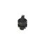 Short handle selector, 2 positions black with marking thumbnail 2