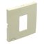 COVER PLATE F/TELEPHONE SOCKET IVORY thumbnail 1