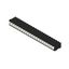 Printed circuit board terminals, 3.81 mm, Number of poles: 22, 90°, Solder pin length (l): 1.5 mm, black, PUSH IN with actuator, Clamping range, max. : 1.5 mm², Tube thumbnail 2