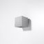 WALL LAMP QUAD 1 GREY G9 1X40W IP20 thumbnail 4