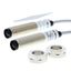 Photoelectric sensor, M12 brass housing, through-beam, 4 m adjustable, thumbnail 3