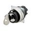 Selector A22NZ Ã˜22, Key type S, 3 position, bezel brushed M, AUTO RESE A2270644C thumbnail 3