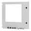 XTMPIX40FD-H550W600 Front door for IZMX40, fixed, HxW=550x600mm, IP55, grey thumbnail 4